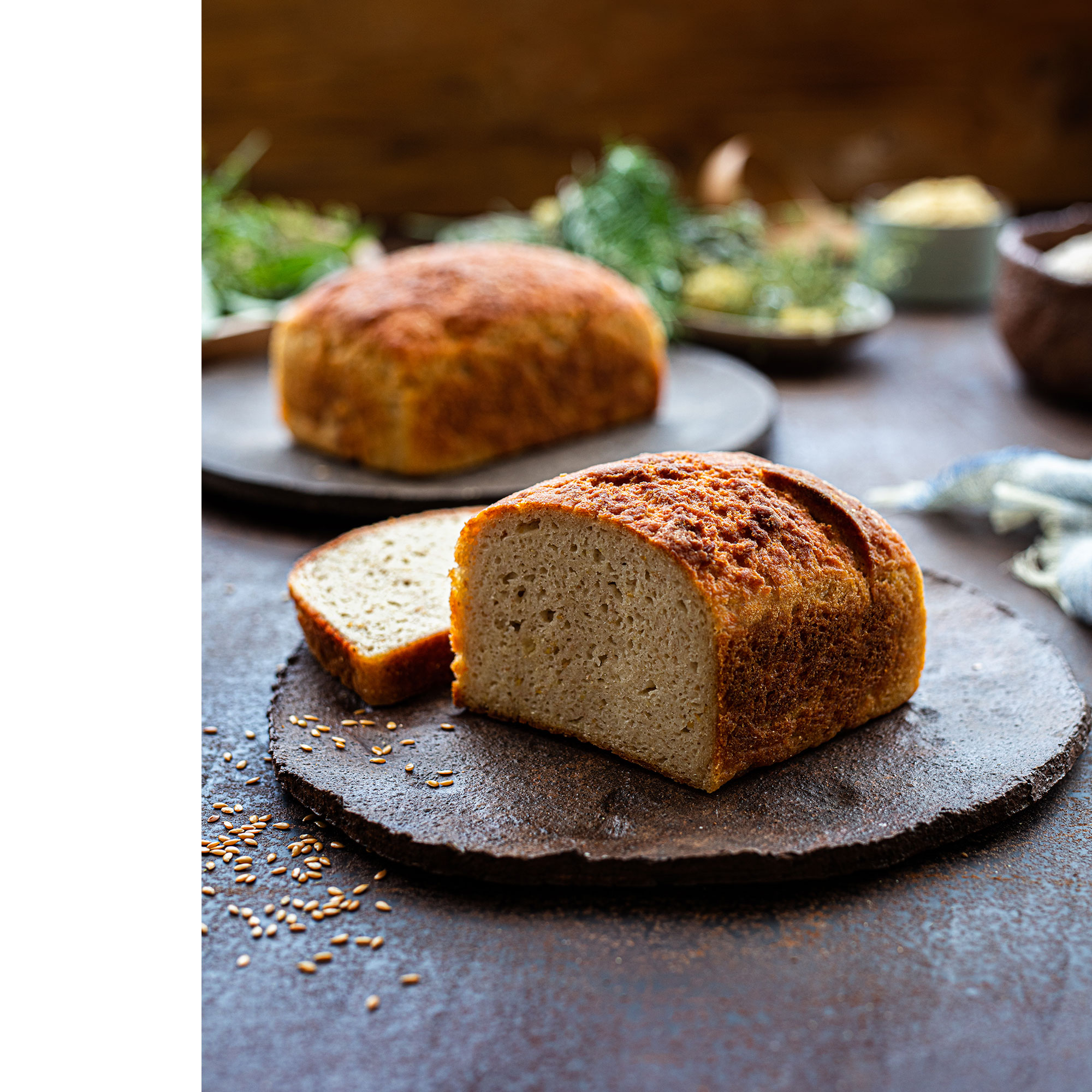 Kruh od rižinog i heljdinog brašna